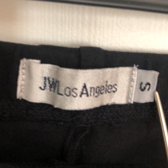 JW Los Angeles Floral Embroidered Black Leggings - Picture 5 of 16